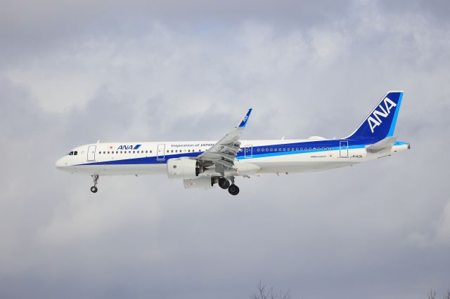 Airbus A321 (JA142A) - February 23rd 2022:HND-HKD.