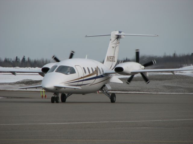 Piaggio P.180 Avanti (N155SL) - Prince George, BC  March 28, 2009