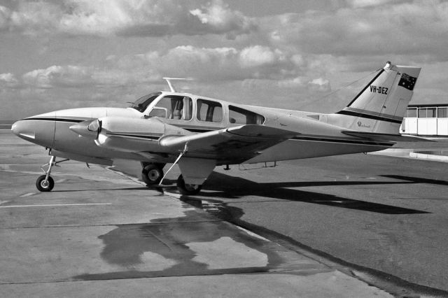 VH-DEZ — - MINING SUPPLIES LTD. BEECH C55 BARON (95-C55) - REG VH-DEZ (CN TE 446) - ESSENDON MELBOURNE VIC. AUSTRALIA - YMEN (17/8/1970)