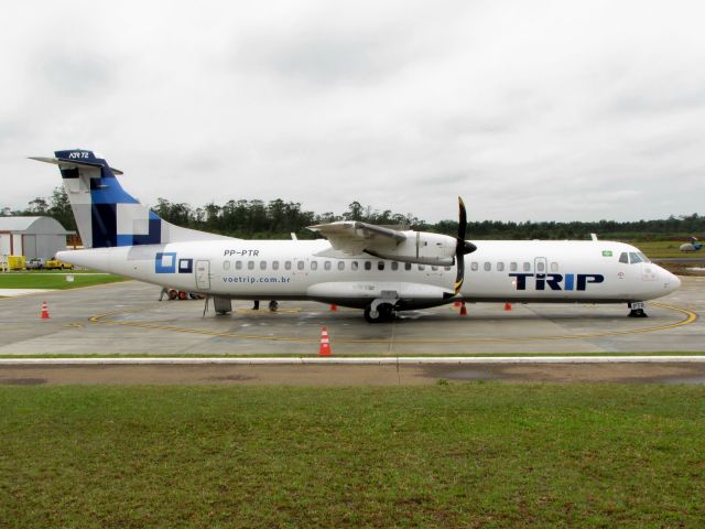 ATR ATR-72 (PP-PTR) - PP-PTR - TRIP Linhas Aéreas - ATR 72-212A (cn 785) Criciúma - Forquilhinha (CCM / SBCM), Brazil