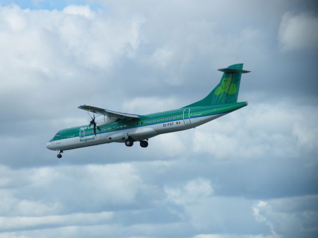 ATR ATR-72 (EI-FAT) - EI FAT ARR EIDW 14/09/13