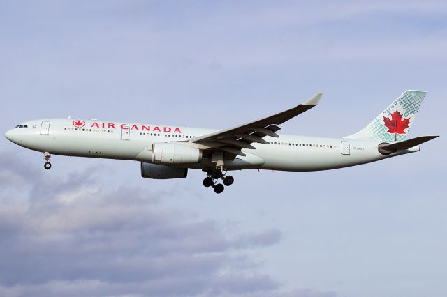 Airbus A330-300 (C-GFAJ) - Air Canada 1528 on final for Rwy 29, upsizing from Toronto for the holiday season to an A333.