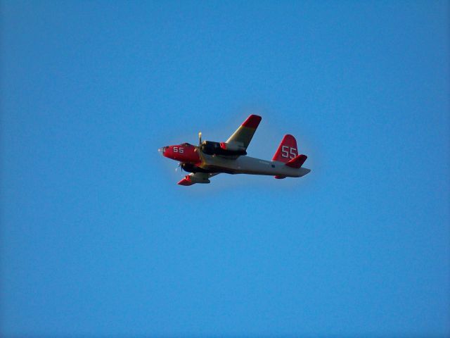 Beechcraft 35 Bonanza (N355MA) - Cal Fire aerial tanker