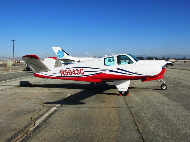 Beechcraft 35 Bonanza (N5043C) - On display at Long Beach