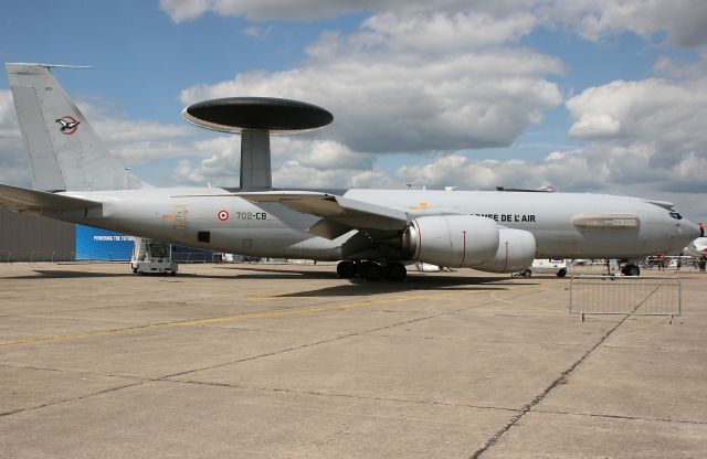 Boeing JE-3 Sentry (N702CB) - French Air Force Boing E-3F SDCA, Paris Le Bourget (LFPB-LBG)