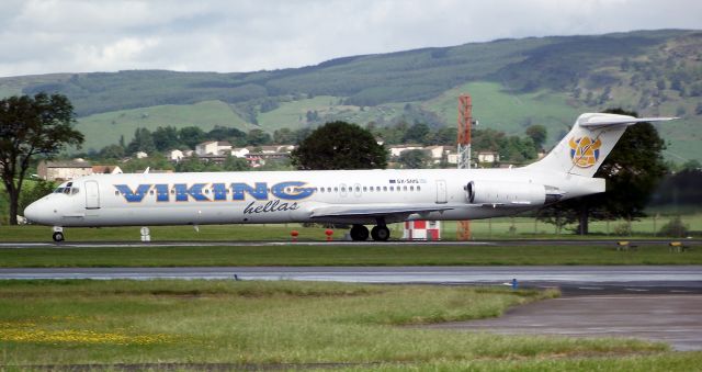 McDonnell Douglas MD-83 (SE-SMS) - Viking Hellas