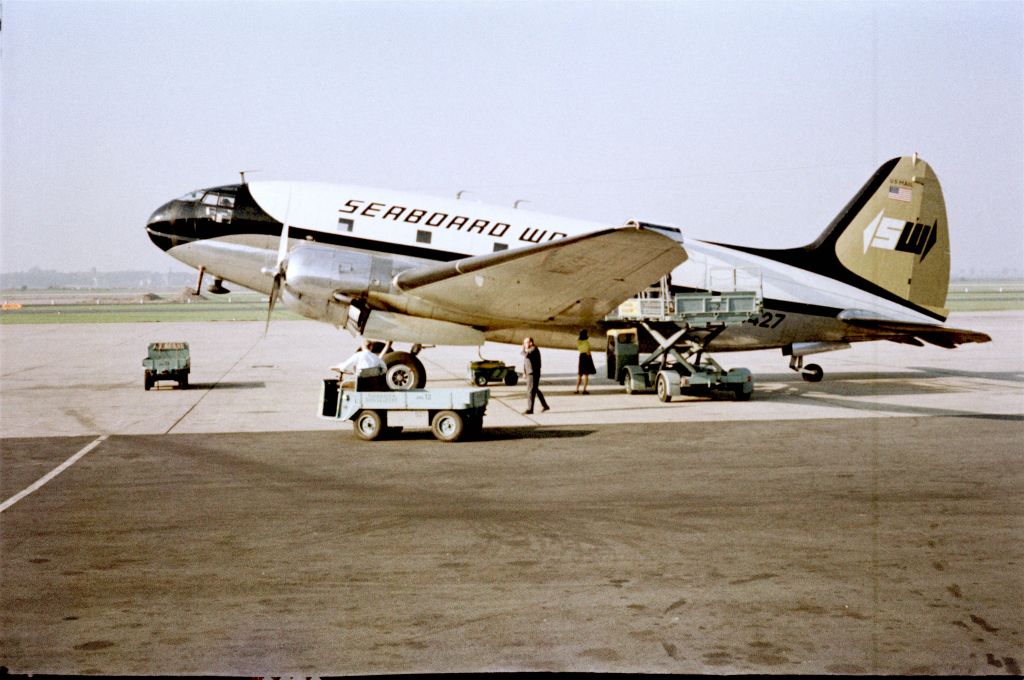 CURTISS Commando (N10427) - 1968 at Düsseldorf (EDDL)