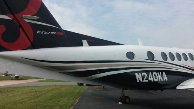 Beechcraft Super King Air 200 (N240KA) - On the ramp @ AOPA Fly-in at Fredrick Airport