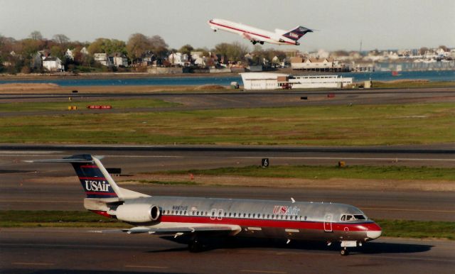 Fokker 100 (N857US) - From April 27, 1998