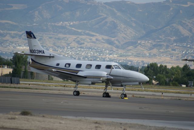 Swearingen Merlin 3 (N303MA) - South Valley Regional, West Jordan, UT.