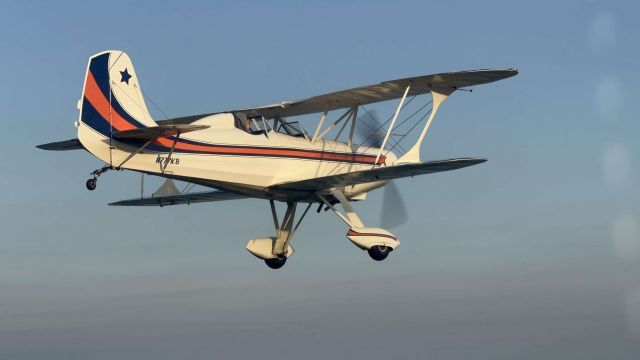 STOLP SA-300 Starduster Too (N777KB) - air to air