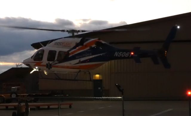 Bell 429 GlobalRanger (N506TJ) - MF6 landing in the Golden Hour!!