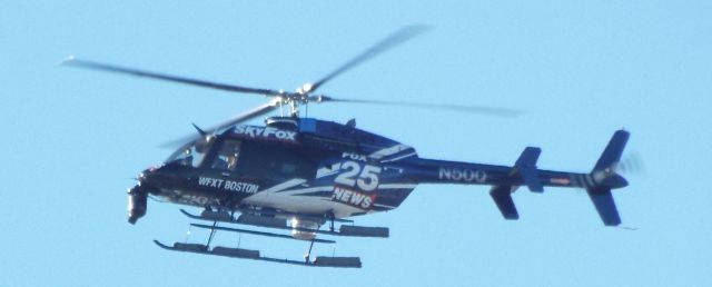 Bell 407 (N50Q) - Fox affiliate WFXT 25, Boston. Taken on March 18, 2017.