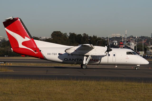 de Havilland Dash 8-200 (VH-TQX) - on 13 August 2019