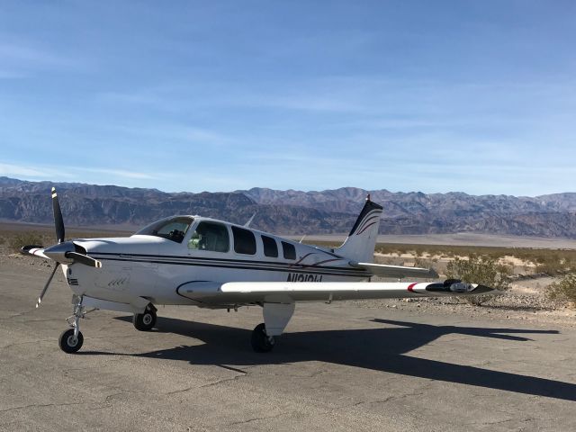 Beechcraft Bonanza (36) (N1313W) - Death Valley