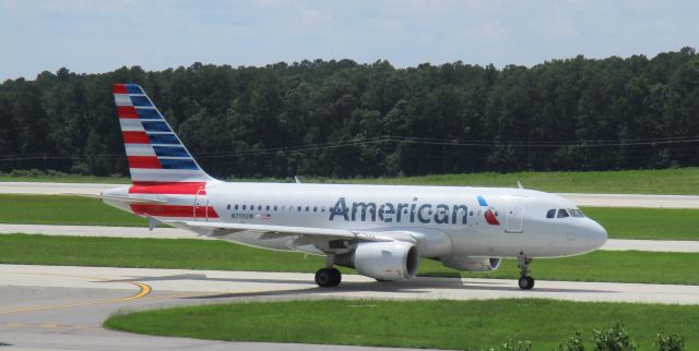 Airbus A319 (N710UW) - A319 off on the RDU-CLT milk run.