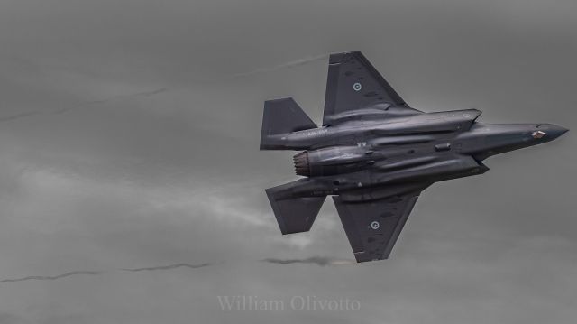 Lockheed F-35C (A35054) - Aircraft type is F35a Lightning II, Flightaware recognises it as an F35C