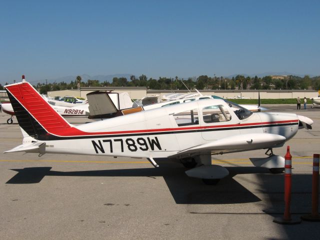 Piper Cherokee Arrow (N7789W) - PARKED AT FULLERTON