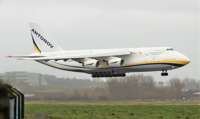 Antonov An-124 Ruslan (UR-82027) - adb an-124-100m ur-82027 landing at shannon from dammam 29/10/20.