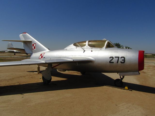 MIG15 — - A Mig-15 "Fagot" on display at March Field Air Museum. 