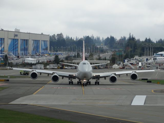 BOEING 747-8 (LX-VCI) - Brand new Cargolux 748F on its Delivery flight at Boeing Everett WA USAbr /Watch some liveries herebr /a rel=nofollow href=http://www.youtube.com/user/OwnsGermanyhttp://www.youtube.com/user/OwnsGermany/a