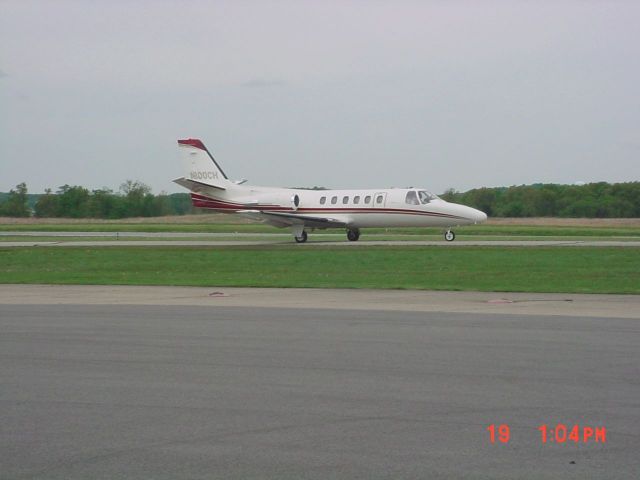 Cessna Citation II (N100CH) - Taxiing on 4/20/10