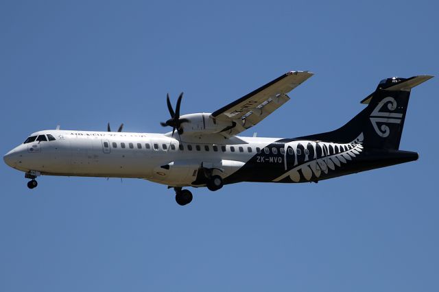 Aerospatiale ATR-72-600 (ZK-MVQ) - on  28 December 2019