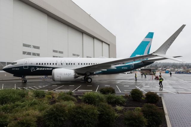 Boeing 737 MAX 7 (N7201S) - The 737 Max 7 Rollout. 