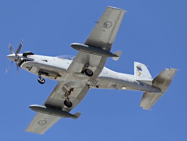 HAWKER DE HAVILLAND PC-9 (A23032) - RAAF, PC-9.