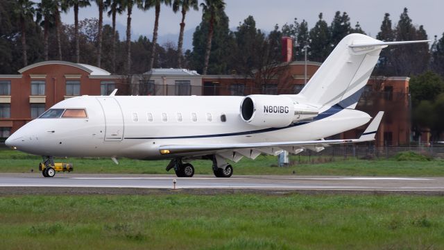 Canadair Challenger (N801BG)