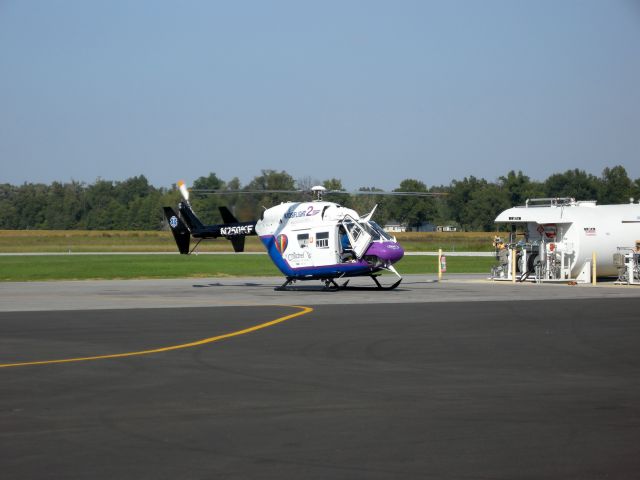 N250KF — - St Louis children's hospital Kidsflight has just taken on fuel and loaded a child on board and will be departing for St Louis in moments.