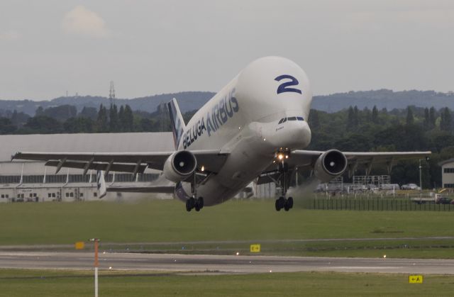 Airbus A330-300 (F-GSTB) - Caught this leaving with a cargo of wings.