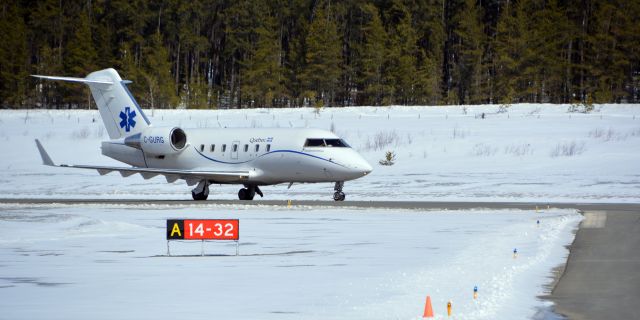 Canadair Challenger (C-GURG) - QUE10 MEDEVAC (C-GURG)