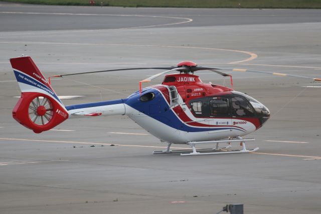 JA01MK — - May 23rd 2022:The Mainichi Newspapers. Airbus Helicopters EC135T3