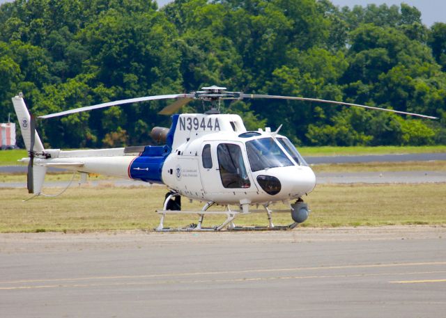 Eurocopter AS-350 AStar (N3944A) - At Downtown Shreveport. US Customs and Border Protection.