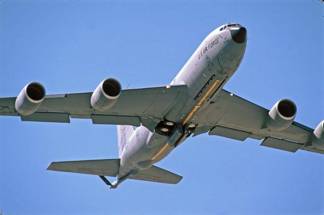 Boeing C-135B Stratolifter (57-1456) - Boeing KC-135R Stratotanker 57-1456 of the 6th Military Airlift Wing at Edwards Air Force Base on October 22, 2003.