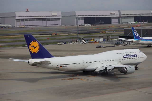 BOEING 747-8 (D-ABYO) - April 14th 2019:HND-FRA.