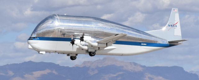 N941NA — - NASA's Super Guppy departing KIWA.