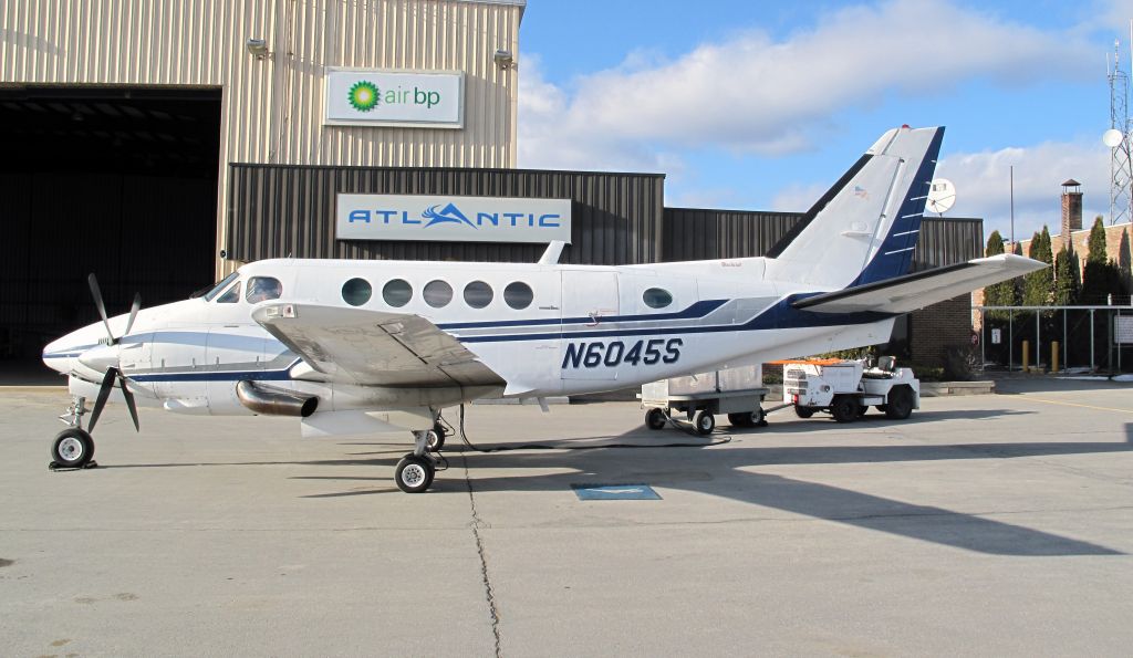 Beechcraft King Air 100 (N6045S2) - CFMs (Corporate Flight Managent) King Air 100. Based at KDXR, Danbury CT.