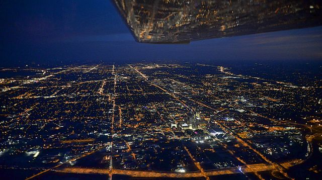 Cessna Cardinal (N18739) - Over Oklahoma City