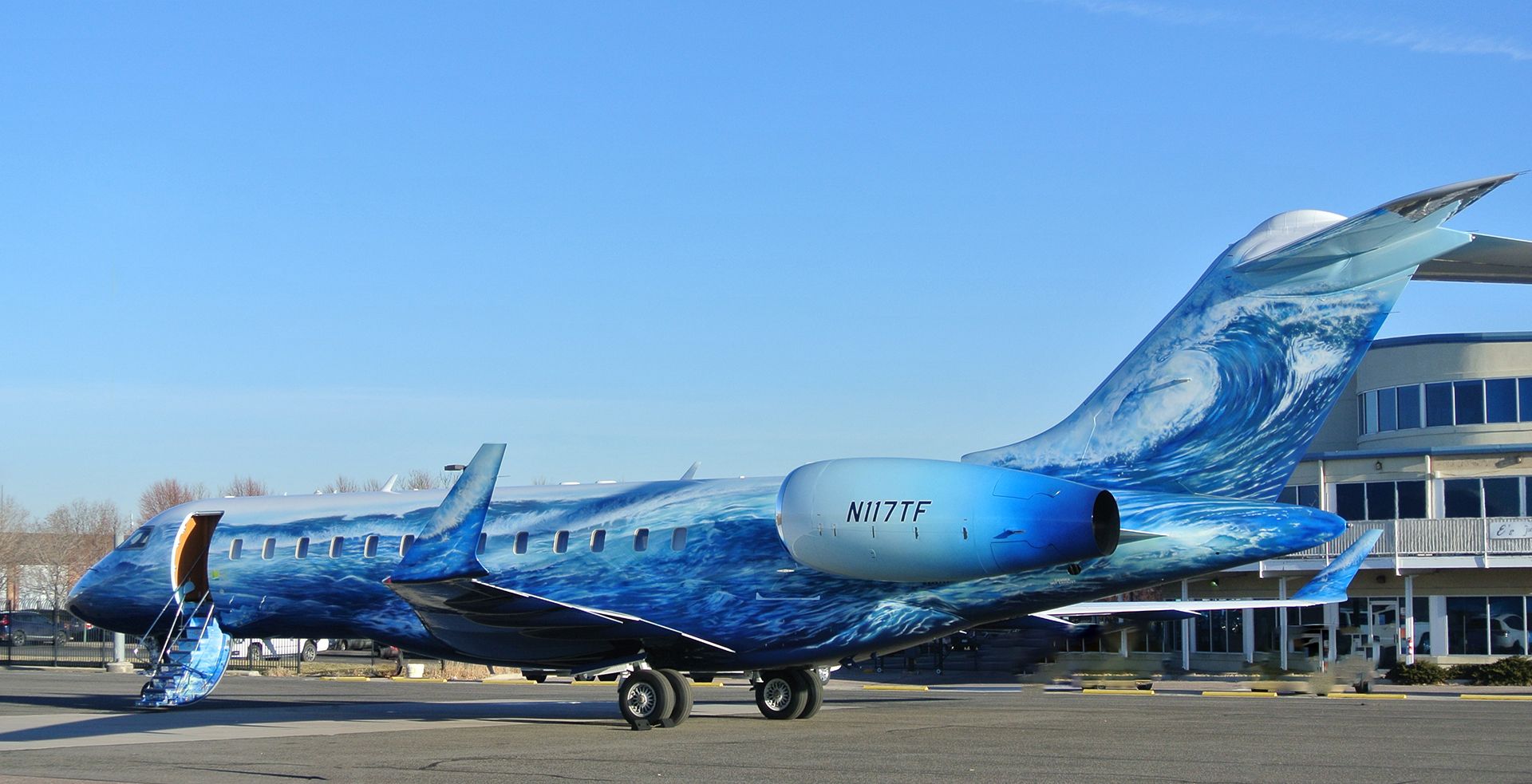 N117TF — - just coming to work and saw this beauty sitting on the ramp