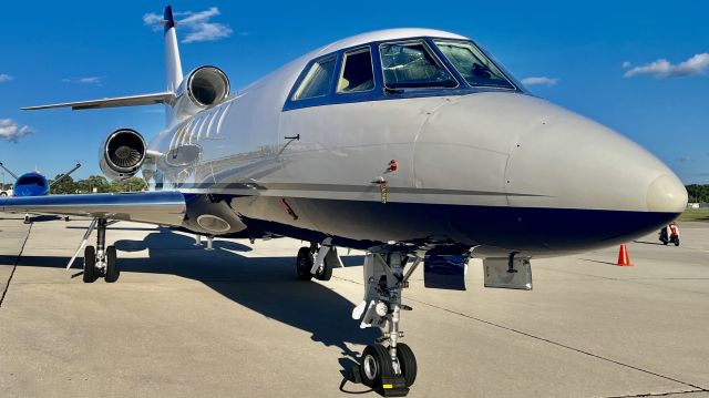 Dassault Falcon 50 (N505DE) - Some more outtakes from the 3 or 4 shoots I did w/ N505DE during the several days it was at EAA Airventure 2022. 7/28/22. 