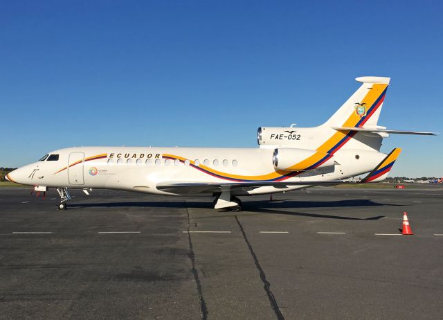 Dassault Falcon 7X (FAE052) - Ecuador Government Dassault Falcon 7X