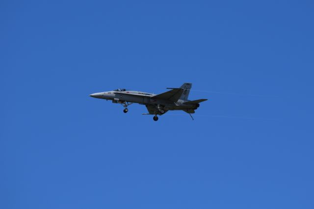 McDonnell Douglas FA-18 Hornet (16-3429) - Gear and tailhook down as seen at Vero Beach Airshow 25JUN16. VFA-106 Gladiators NAS Oceana