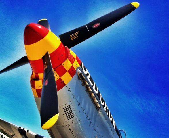 North American P-51 Mustang — - ROUSH RACING P-51 OLD CROW. PHOTO TAKEN BY ME AT FLY IN KJQF MEMORIAL DAY WEEKEND.