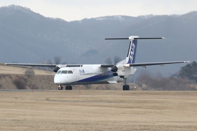 de Havilland Dash 8-400 (JA846A) - 10 March 2016:HKD-CTS.