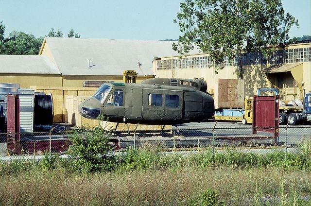 Bell UH-1V Iroquois — - A UH-1 Huey at Dover, N.J. being shipped to a movie shoot.