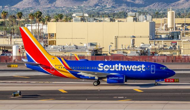 Boeing 737-700 (N226WN) - Spotted at KPHX on 10-16-20