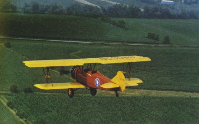 TRAVEL AIR 4000 (N9088) - scanned from postcardbr /travelair model E 4000