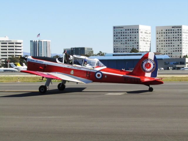 OGMA DHC-1 Chipmunk (N833WP) - Taxiing to RWY 20R